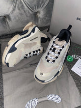 Load image into Gallery viewer, Triple Trainers - Grey & Blue