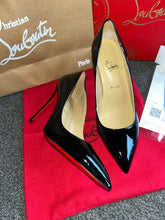 Load image into Gallery viewer, Black Red Bottomed Heels