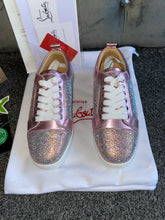 Load image into Gallery viewer, Diamond Pink Metallic Trainers
