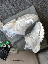 Load image into Gallery viewer, White Track Trainers