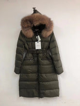 Load image into Gallery viewer, Long Fur Hooded Coat
