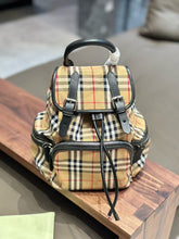 Load image into Gallery viewer, Checked Backpack
