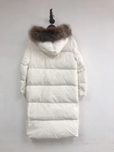 Load image into Gallery viewer, Long Winter Fur Hooded Coat
