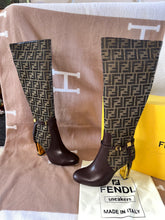 Load image into Gallery viewer, Brown Tall FF Boots

