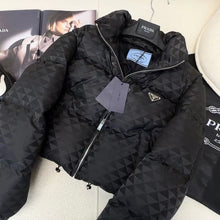 Load image into Gallery viewer, Diamond Puffa Coat
