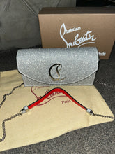 Load image into Gallery viewer, Silver Loub Clutch Bag
