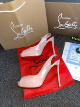 Load image into Gallery viewer, Blush Pink Open Heels
