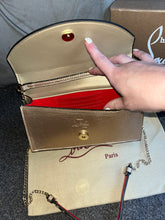 Load image into Gallery viewer, Gold Loub Clutch Bag
