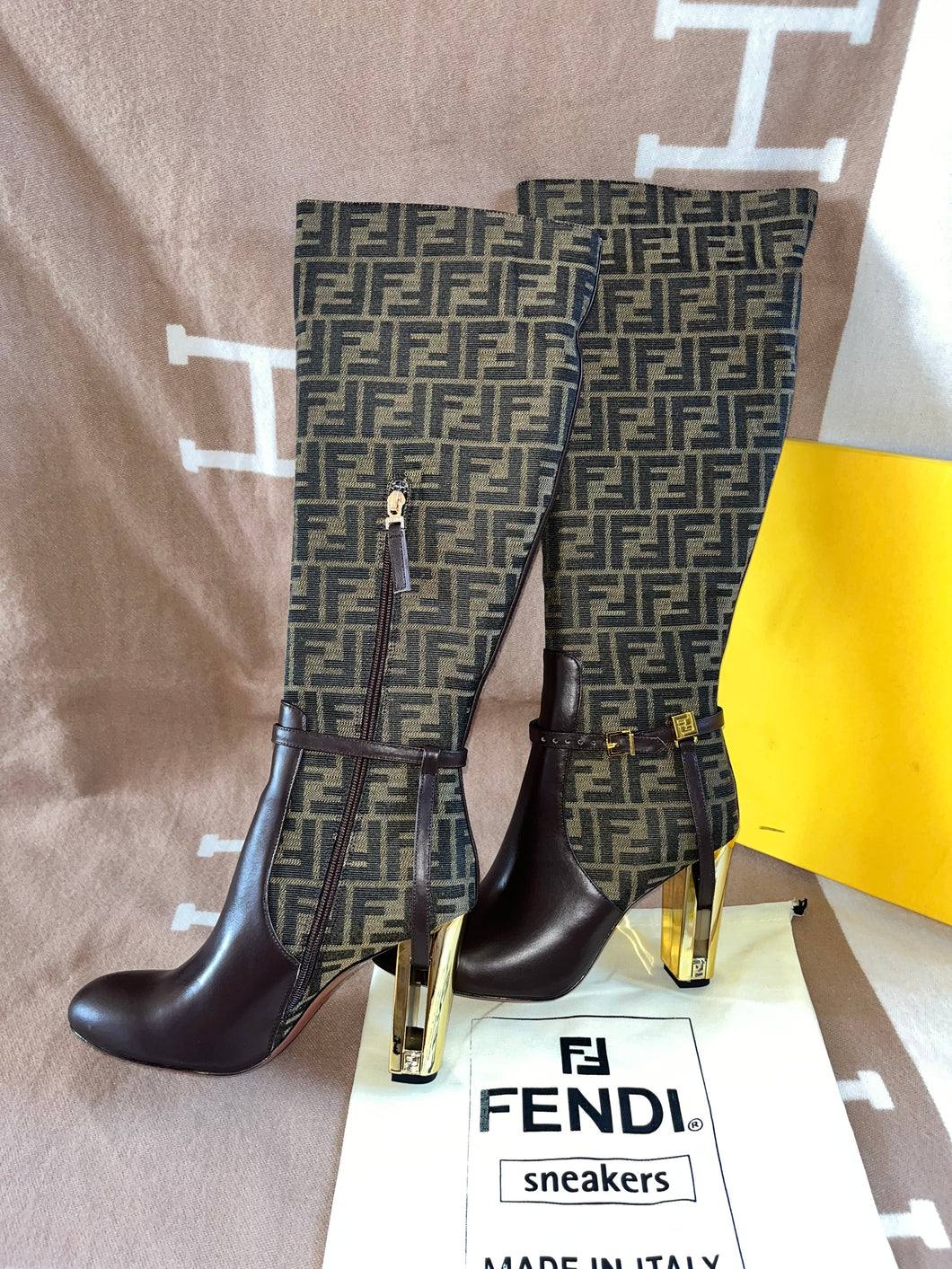 Brown Tall FF Boots