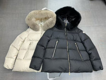 Load image into Gallery viewer, Down Fox Fur Coat
