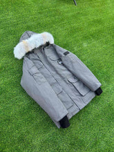 Load image into Gallery viewer, CG Fur Hooded Coat
