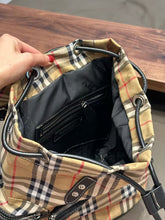 Load image into Gallery viewer, Checked Backpack
