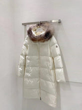 Load image into Gallery viewer, Long Fur Hood Coat
