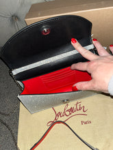 Load image into Gallery viewer, Silver Loub Clutch Bag

