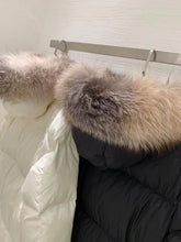 Load image into Gallery viewer, Long Fur Hood Coat
