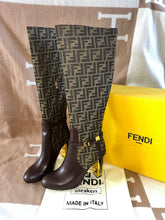 Load image into Gallery viewer, Brown Tall FF Boots
