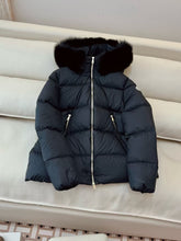 Load image into Gallery viewer, Down Fox Fur Coat

