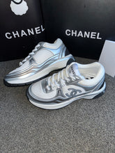 Load image into Gallery viewer, Silver C Trainers
