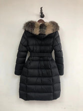 Load image into Gallery viewer, Long Fur Hooded Coat
