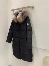 Load image into Gallery viewer, Long Fur Hood Coat
