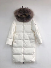 Load image into Gallery viewer, Long Winter Fur Hooded Coat

