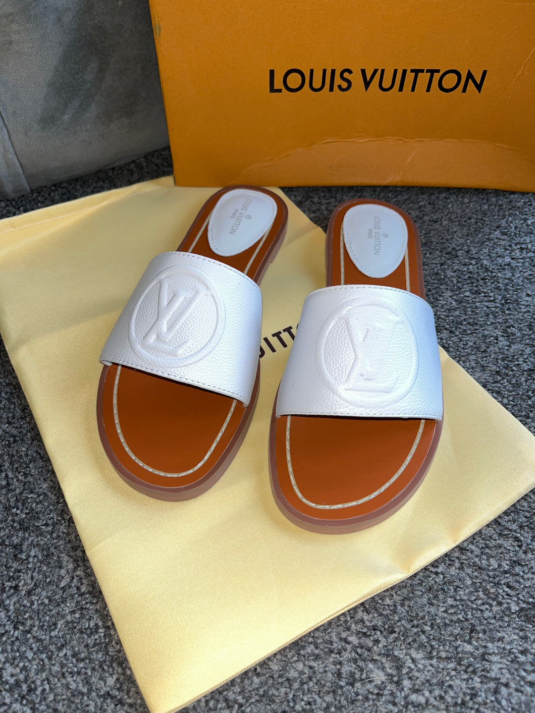 White Sandals