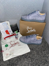 Load image into Gallery viewer, Dark Grey Studded Trainers
