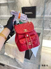 Load image into Gallery viewer, Leather C Backpack
