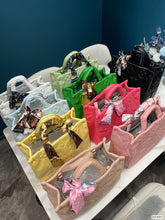 Load image into Gallery viewer, Leather Open Tote Bag
