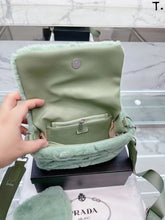 Load image into Gallery viewer, Fluffy Mint Green P Bag
