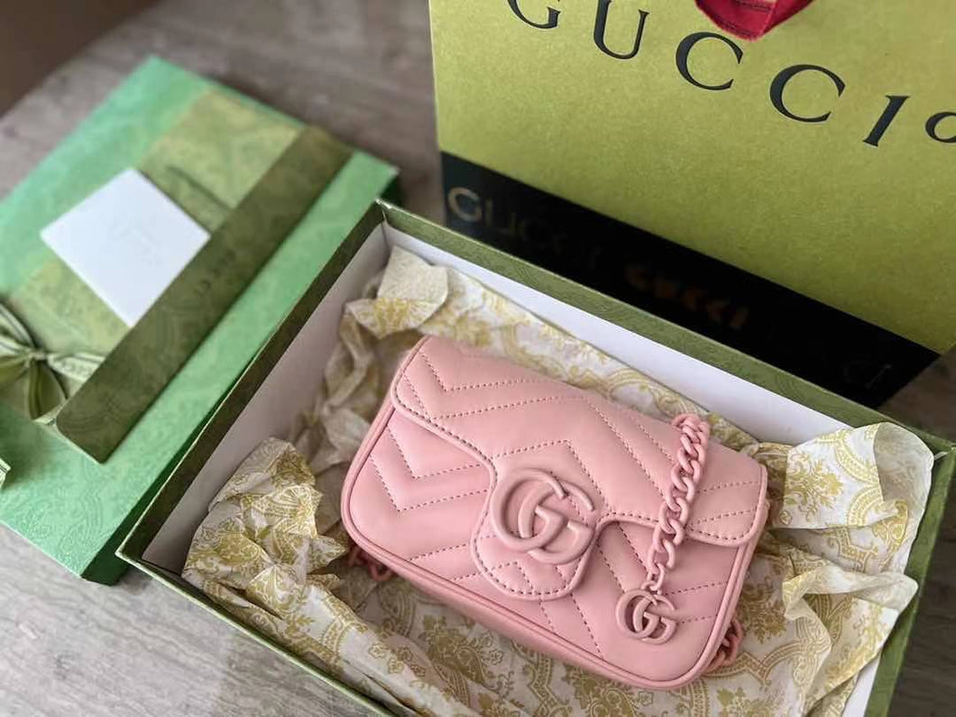 Mini Leather G Shoulder Bag