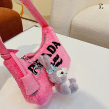 Load image into Gallery viewer, Pink Fluffy Prade Bag
