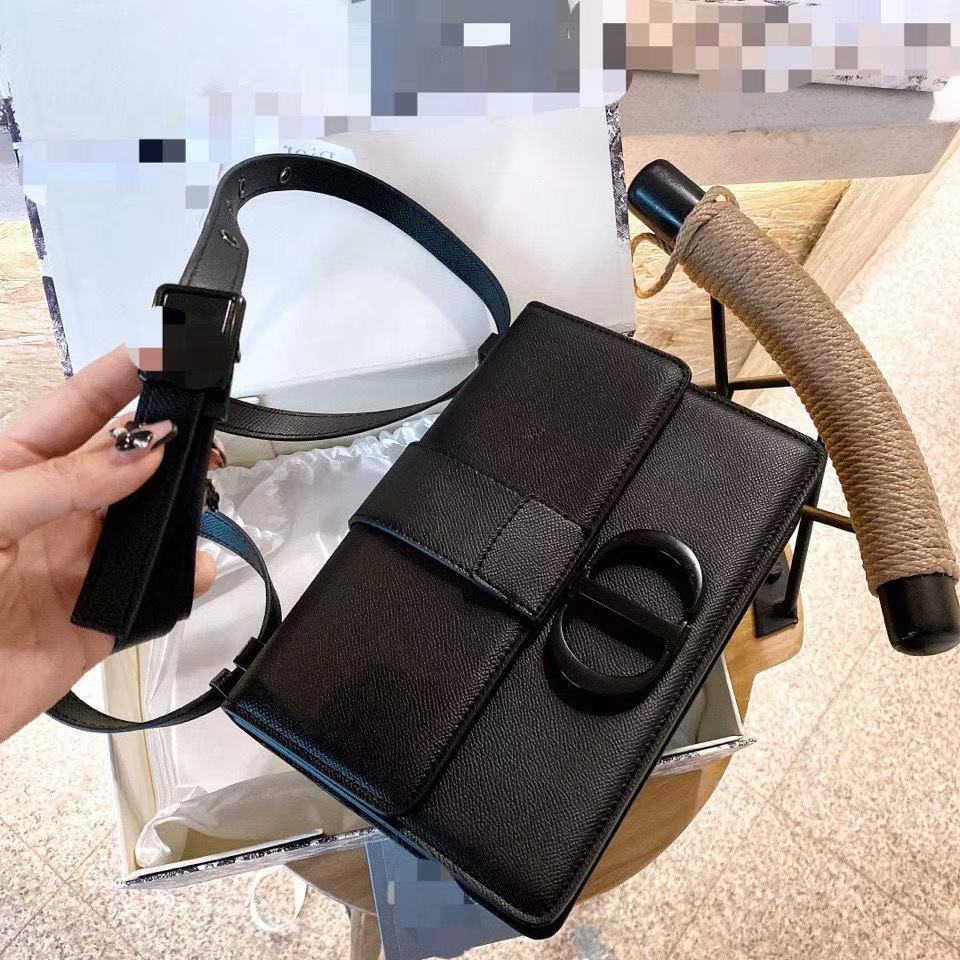 Black Leather CD Bag