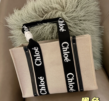 Load image into Gallery viewer, Clo Canvas Tote Bag Black
