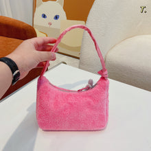 Load image into Gallery viewer, Pink Fluffy Prade Bag
