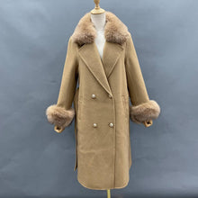 Load image into Gallery viewer, Long Fur Coat
