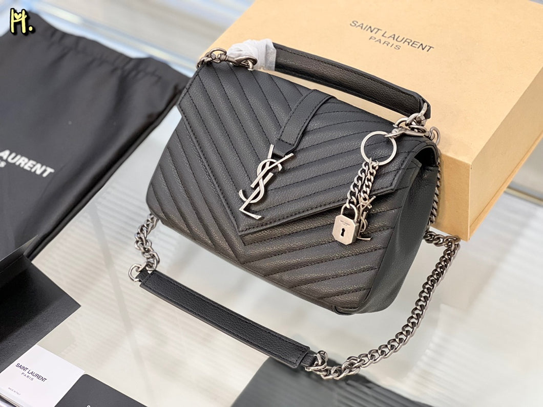 Saint Leather Shoulder Bag