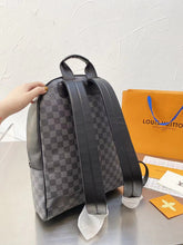 Load image into Gallery viewer, Black Leather Backpack

