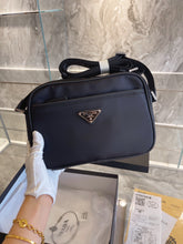 Load image into Gallery viewer, Black Prade Shoulder Bag
