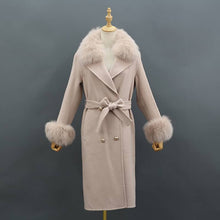 Load image into Gallery viewer, Long Fur Coat
