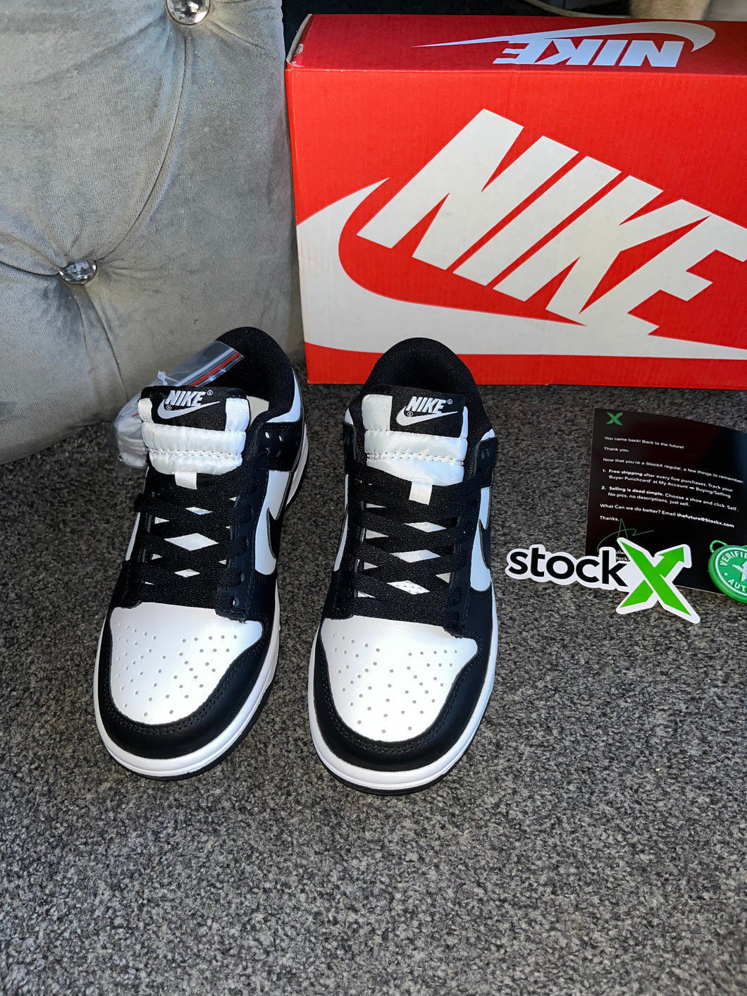 Black & White Dunks