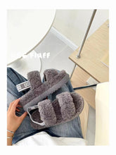 Load image into Gallery viewer, Open Toe Ugg Slippers
