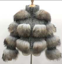 Load image into Gallery viewer, Raccoon Fur Coat
