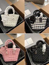 Load image into Gallery viewer, Wicker Basket Bag
