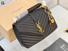 Load image into Gallery viewer, Saint Leather Shoulder Bag
