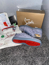 Load image into Gallery viewer, Dark Grey Studded Trainers
