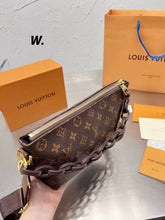 Load image into Gallery viewer, Chain Shoulder Brown Bag
