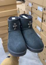 Load image into Gallery viewer, Cross Short Ugg Boots
