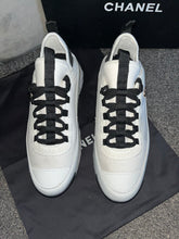 Load image into Gallery viewer, White C Trainers
