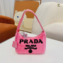 Load image into Gallery viewer, Pink Fluffy Prade Bag
